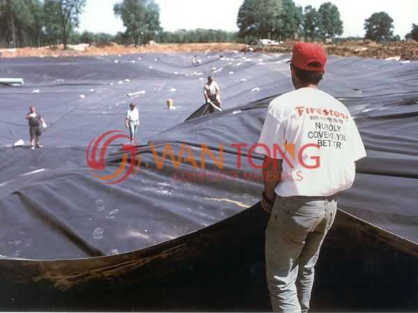 Geomembrane construction
