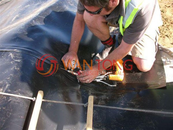 Geomembrane construction