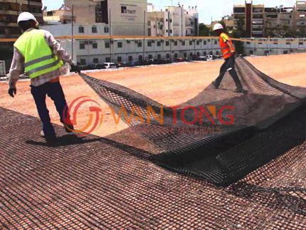 Plastic Biaxial Geogrid 