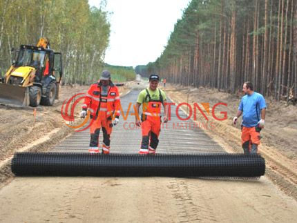 Plastic Biaxial Geogrid 