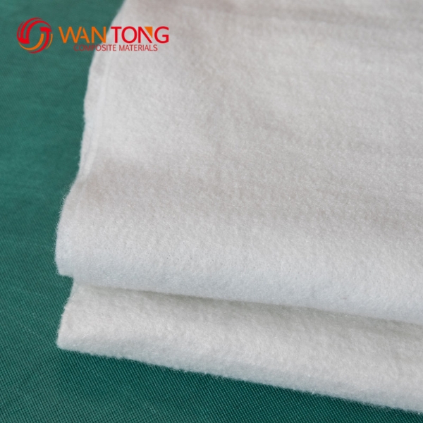 Spun geotextile